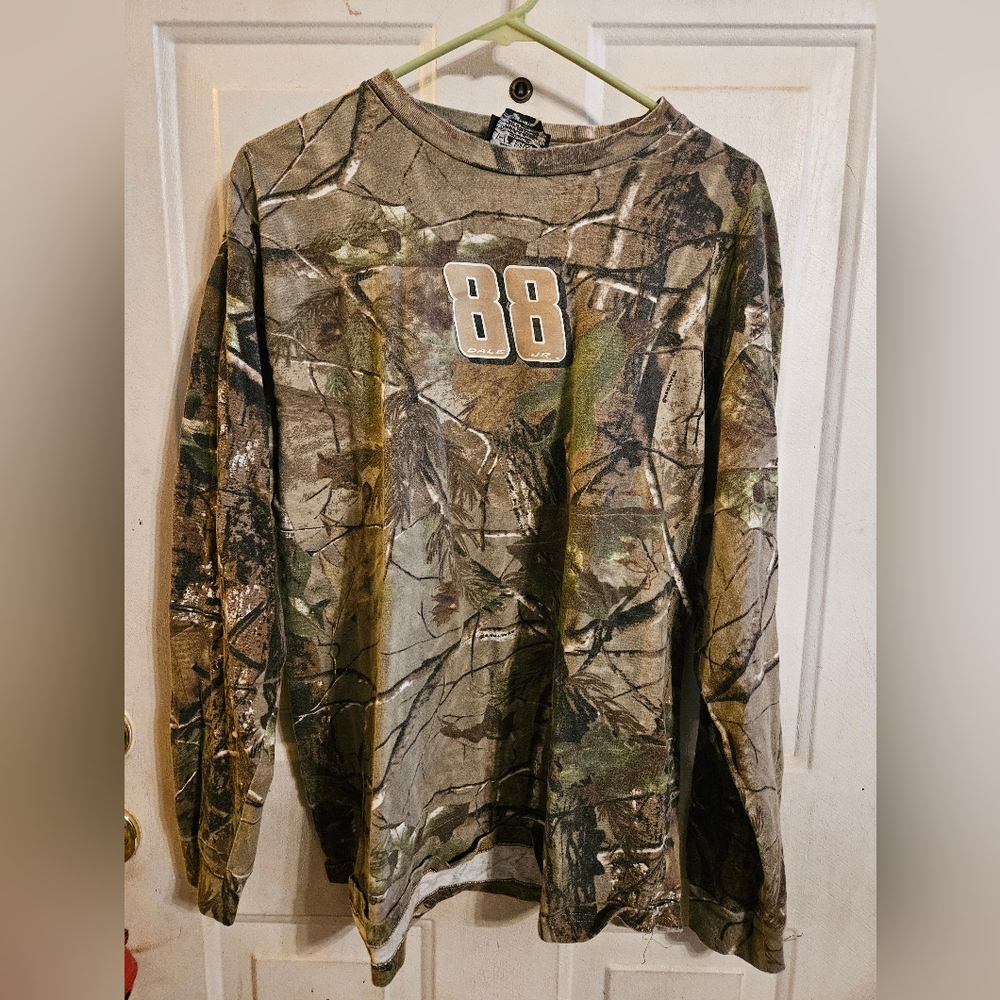 NASCAR Camouflage Shirt,  Car Number 88, Womens  Xlg